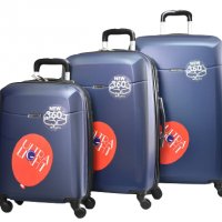 Твърди куфари в три размера, няколко цвята КОД: 8093, снимка 5 - Куфари - 31668846