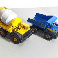 Метални колички - камион и миксер Maisto 15 см, снимка 2 - Колекции - 38968026