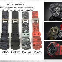Камуфлаж Casio G-shock JAPAN верижка, каишка за часовник, снимка 9 - Каишки за часовници - 30212528