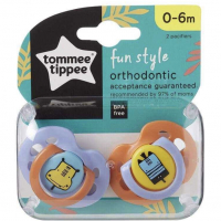 Tommee Tippee - Ортодонтични залъгалки, снимка 2 - Прибори, съдове, шишета и биберони - 36428666