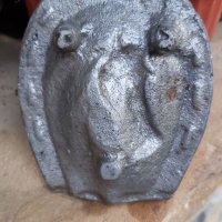Стар пепелник от алуминий, снимка 2 - Антикварни и старинни предмети - 33810242