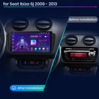 Мултимедия Android за Seat Ibiza 6j 2009-2013, снимка 2 - Аксесоари и консумативи - 44758662