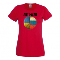 Дамска тениска ANTI WAR, Украйна,спрете войната, подкрепям Укркайна, снимка 5 - Тениски - 36113452