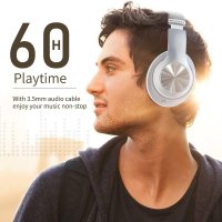 Bluetooth слушалки Over-Ear, снимка 5 - Слушалки за компютър - 41809798