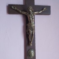 Стар кръст , Исус Христос 50.5х30см, снимка 1 - Други ценни предмети - 41394653