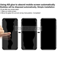 Motorola Moto G51 5G Стъклен Протектор за Целия Екран - Full Glue, снимка 7 - Фолия, протектори - 36235797