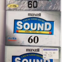 MAXELL японски аудиокасети, снимка 1 - Аудио касети - 41122456