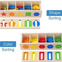 Нова Образователна Дървена цветна играчка Монтесори/Деца, снимка 9 - Образователни игри - 41478239