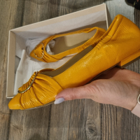 Дамски обувки естествена кожа hogl, снимка 7 - Дамски ежедневни обувки - 44509337