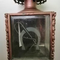 Голям Стар КАРЕТЕН Фенер за Файтон , Каляска , снимка 3 - Антикварни и старинни предмети - 41961838