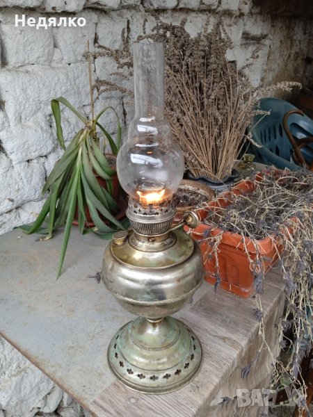 Gebruder Brunner Wien,1880г,оригинална газена лампа, снимка 1