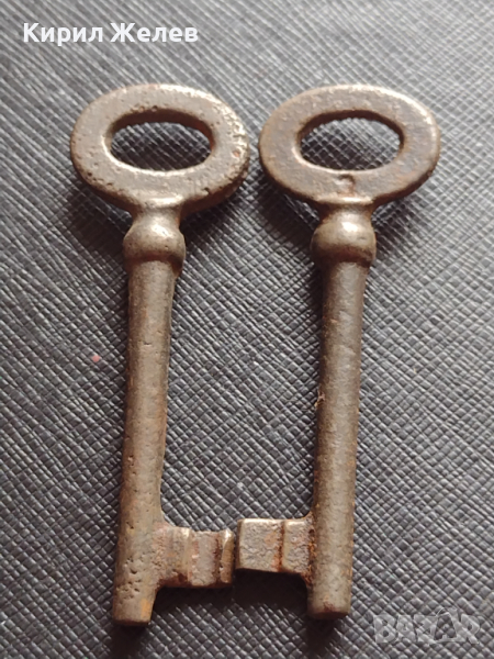 Два стари ключа от соца за КОЛЕКЦИЯ ДЕКОРАЦИЯ БИТОВ КЪТ 41021, снимка 1