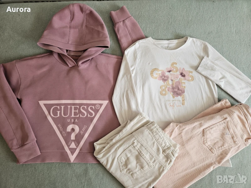 GUESS дънки, суичер, блуза, 12 год., снимка 1