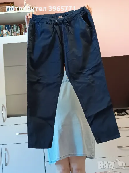 Дамски син панталон, снимка 1