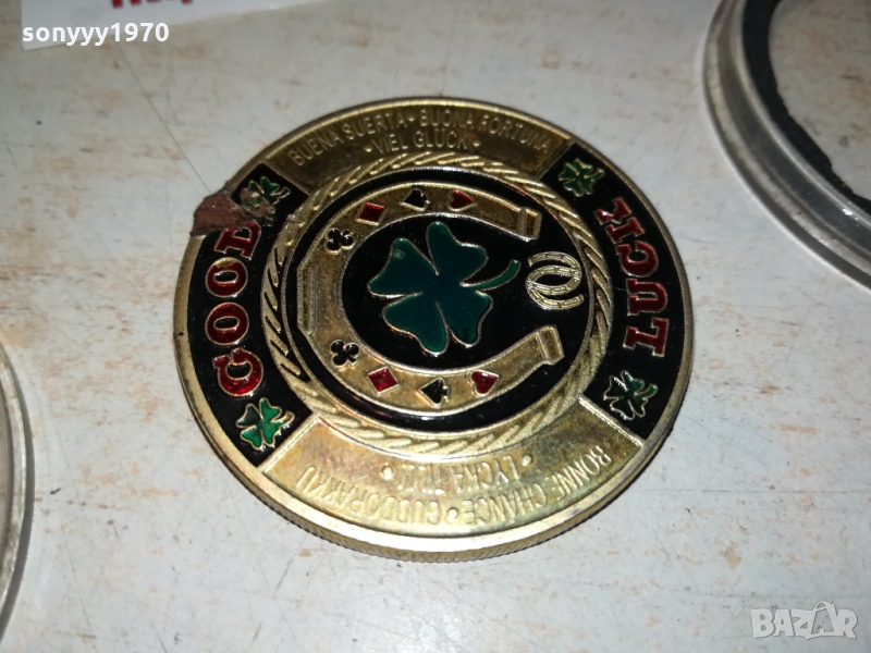 късметлииска монета-жетон вегас невада 1003221916, снимка 1