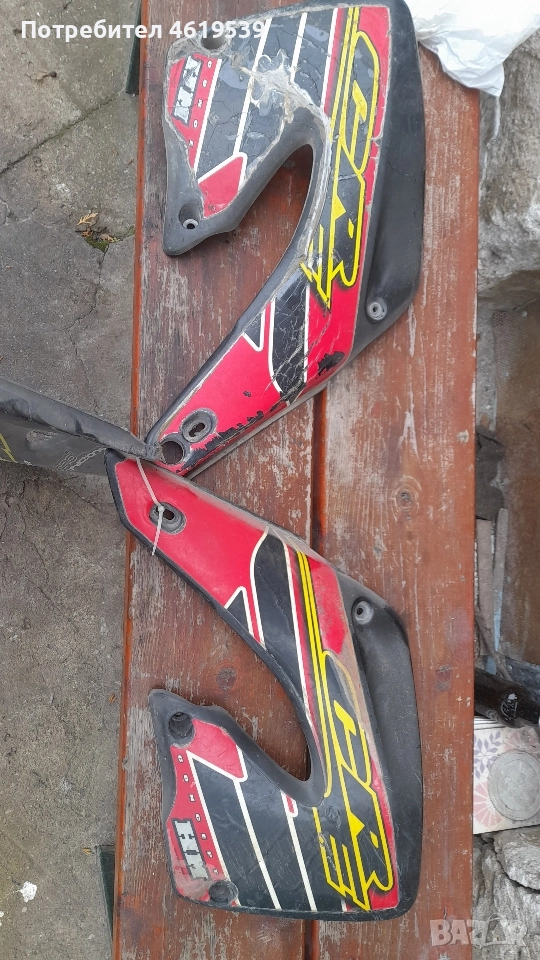 Honda Cr 125 250 2000 2001 пластмаси кори резервоар страници Хонда Цр , снимка 1