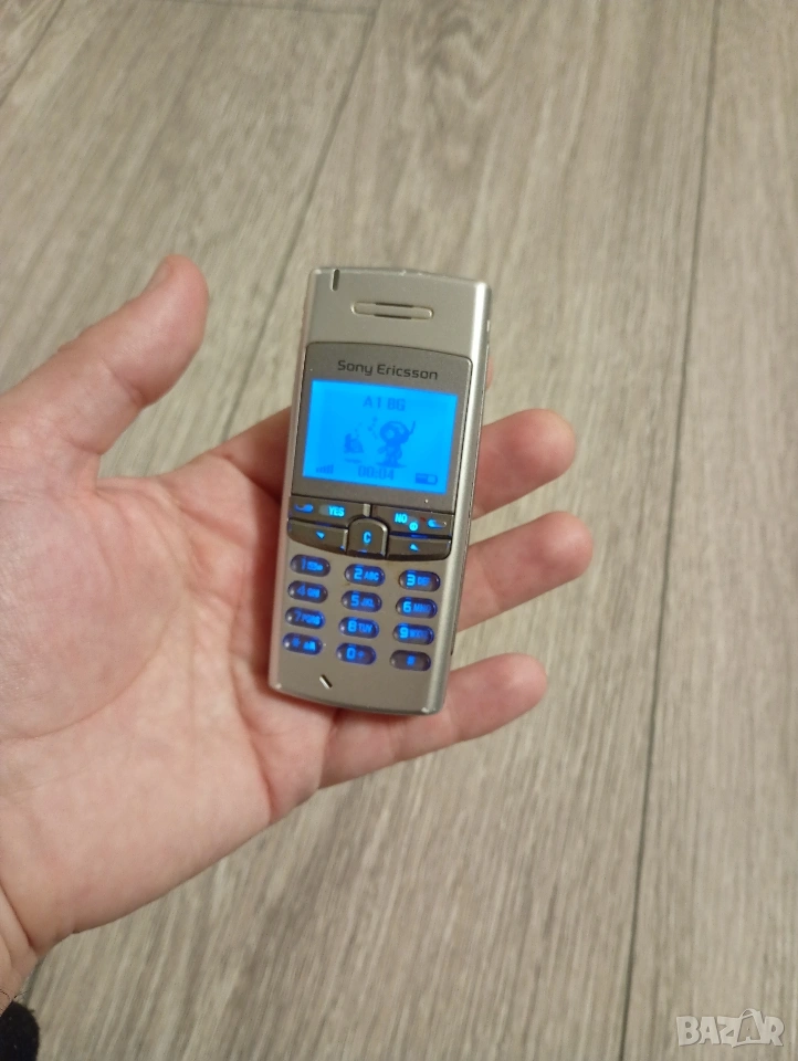 Sony Ericsson T105 БГ меню и нова батерия, снимка 1