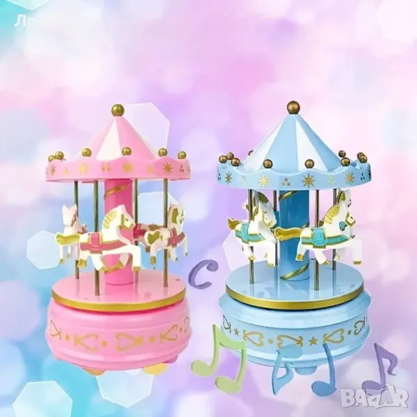 Музикална въртележка с кончета, снимка 1
