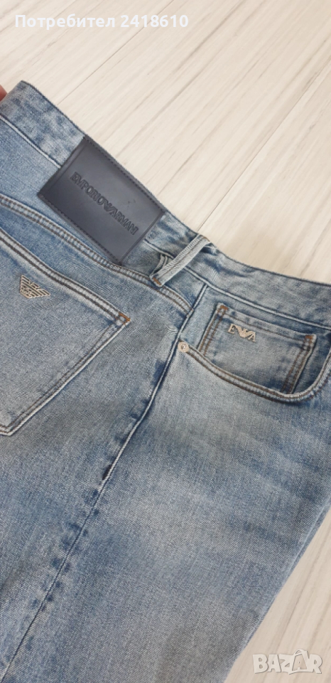 Emporio Armani Slim Fit Mens Size 34 ОРИГИНАЛ Мъжки Дънки!, снимка 1