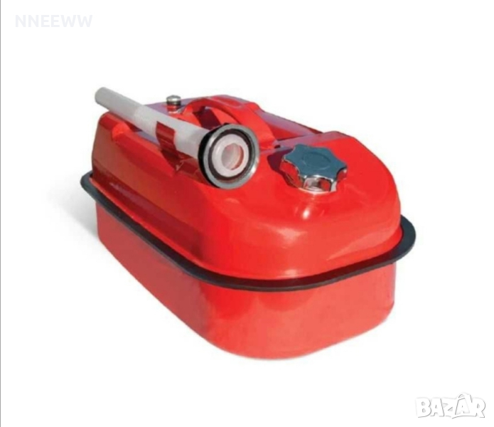 Метална Туба за гориво с Накрайник 10л, снимка 1