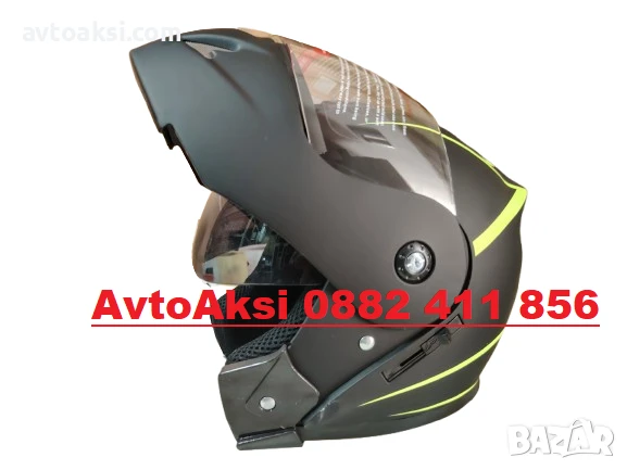 Модуларна каска с очила -F355, снимка 1