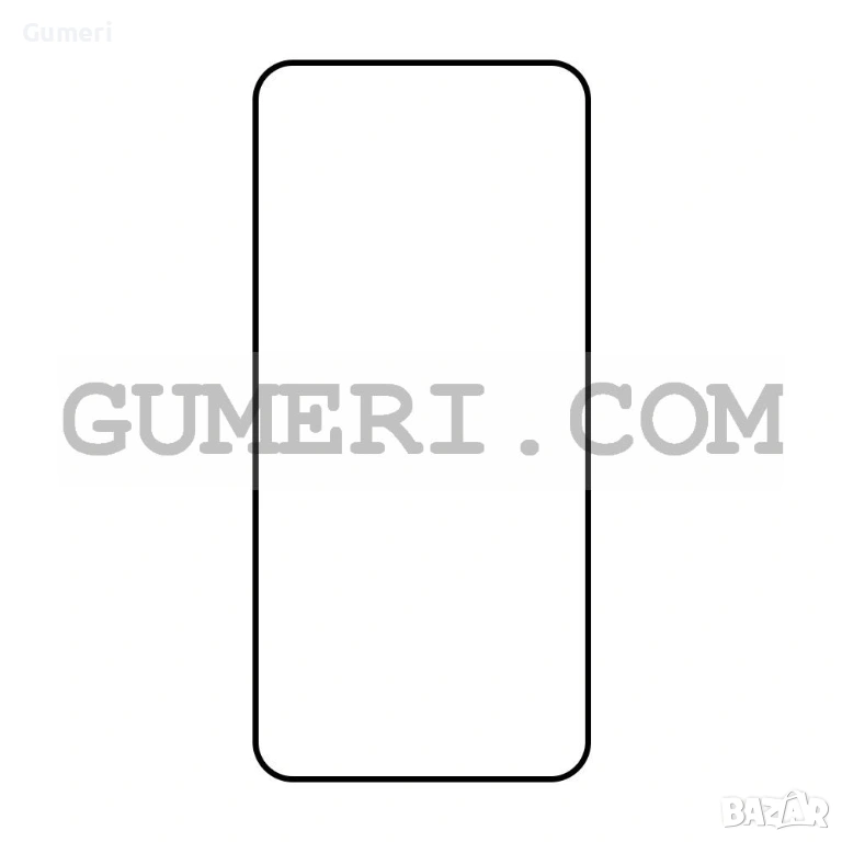 Протектор за Целия Екран Full Glue за Huawei Honor X7d, снимка 1