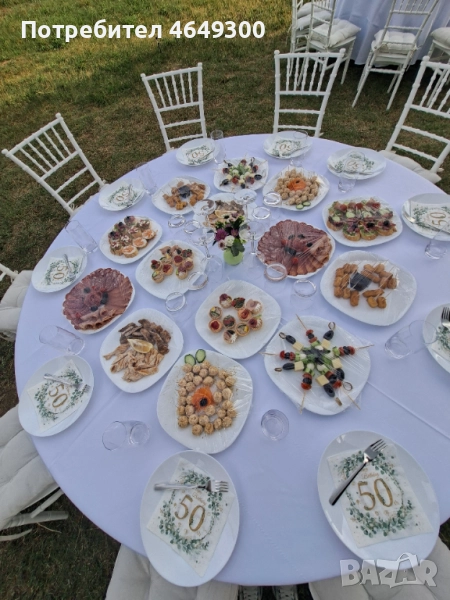 Кетъринг оборудване под наем - за всякакъв вид поводи и събиятия, снимка 1