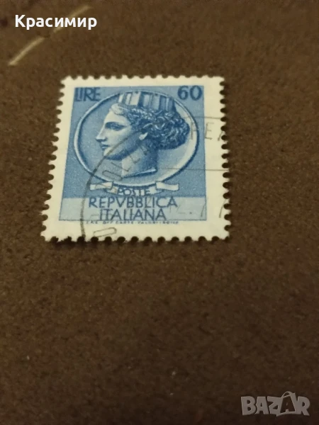 Пощенска марка Италия., снимка 1