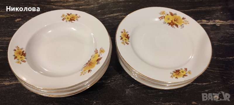 Чинии български порцелан , снимка 1