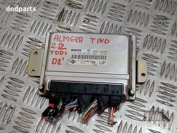 Компютър за Nissan Almera Tino, 2.0TDDI, 2001г., снимка 1