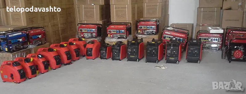 Агрегати за ток 3.5KW, 4.5KW, 6.5KW, 7.5KW, 8.5КW 9.5KW, 11KW, 20КW Генератори - 100% медни намотки, снимка 1