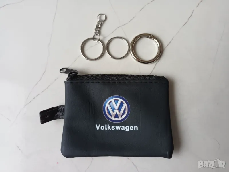 Портмоне VW, кожен ключодържател Фолксваген, Volkswagen, снимка 1