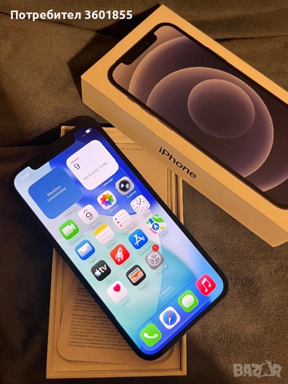 iPhone 12 128GB Black, снимка 1