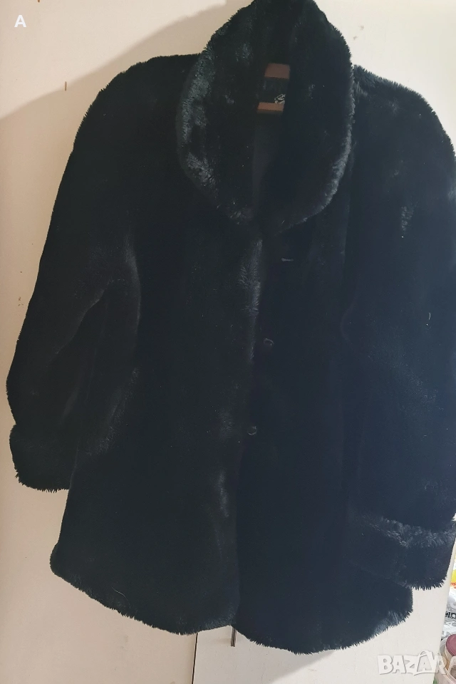 Еко палто пелерина почти ново , снимка 1