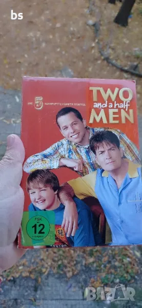 Двама мъже и половина сезон 5 DVD без бг субс , снимка 1