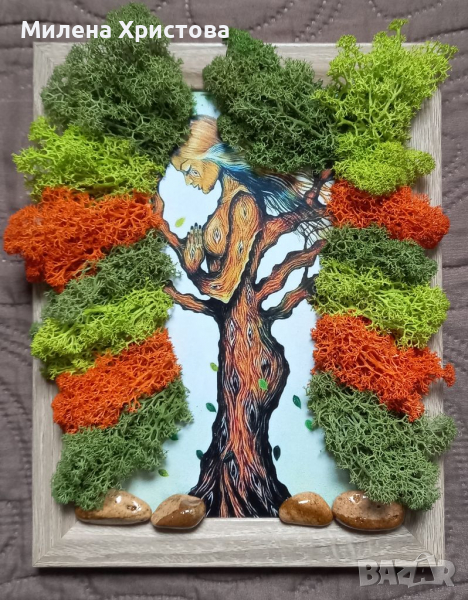 Пано със скандинавски мъх , снимка 1