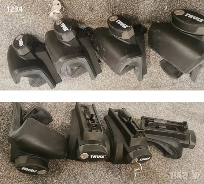 Thule Rapid System 757 захвати за греди, снимка 1