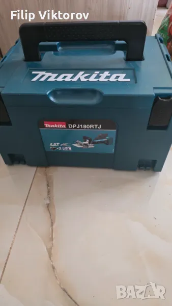 акумулаторна фуга за бисквити Makita DPJ180RTJ, снимка 1