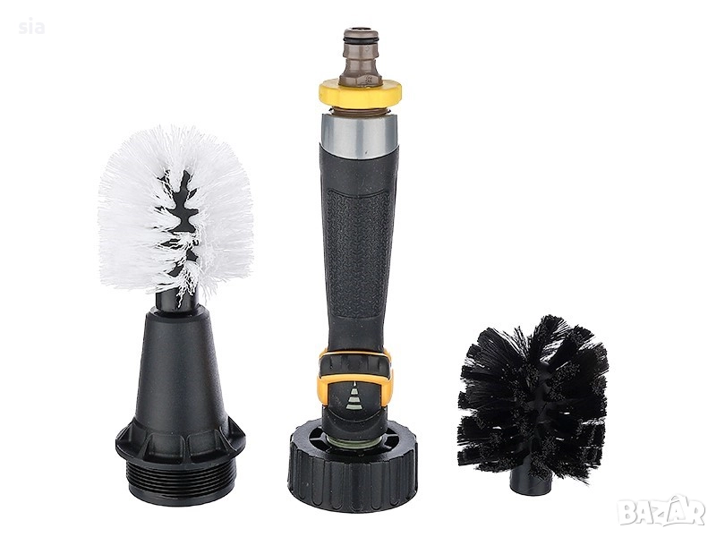 ВЪРТЯЩА СЕ ЧЕТКА, ЗАДВИЖВАНА С ВОДНА СТРУЯ, 2 ГЛАВИ, снимка 1