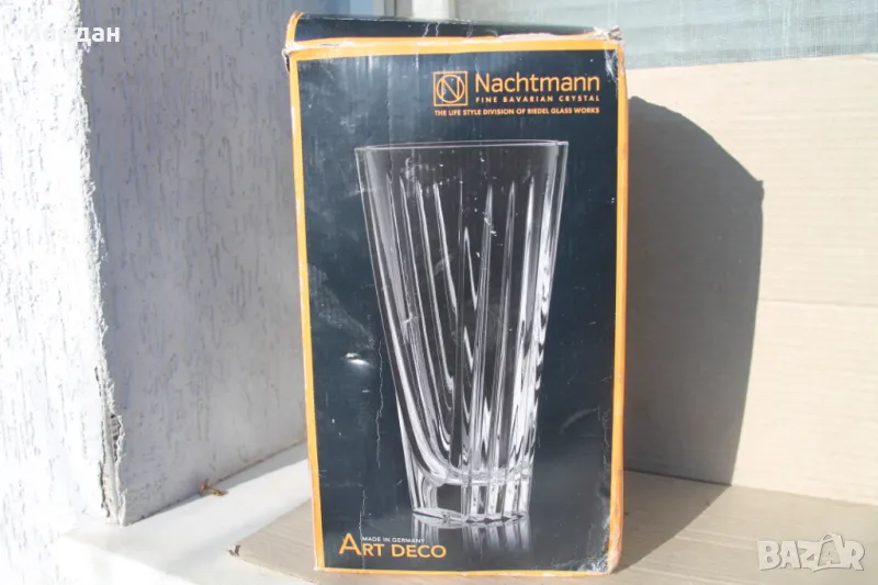 Немска нова кристална ваза ''Nachtman'', снимка 1