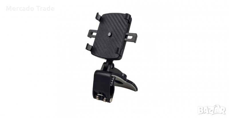 Стойка за телефон, Поставка за смартфон, От 4 до 7 инча, Черна, снимка 1