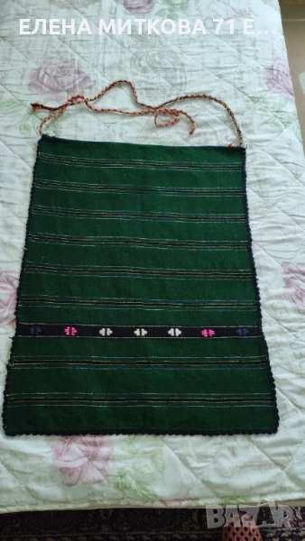 Престилка за народна носия тъкана вълнена, снимка 1