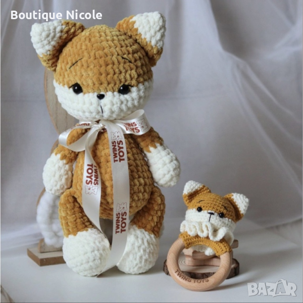 ЛИСИЧКА ЛЕЯ в Плюшени играчки в гр. Бургас - ID44649707 — Bazar.bg