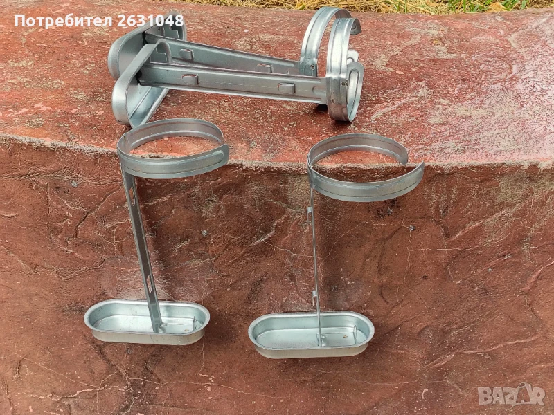 Поилка-държач за бутилка за зайци, снимка 1