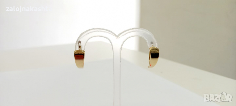 Нови Златни обеци-1.77гр/14КР, снимка 1