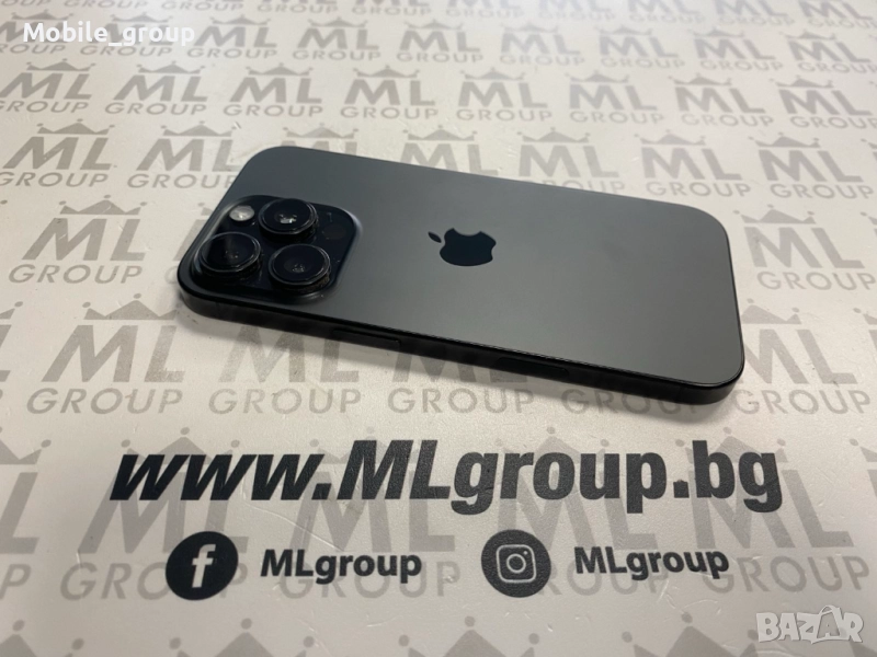 #MLgroup предлага iPhone 16 Pro 256GB Black 89%, втора употреба., снимка 1