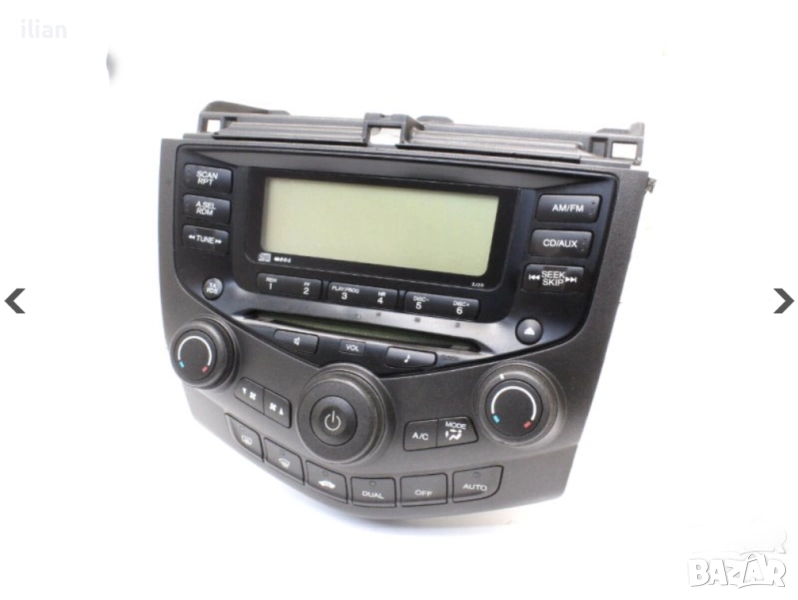Honda Accord CD и контрол за парно 13T65077Y01 RG725RE, снимка 1