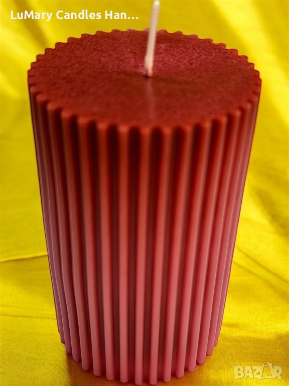 Свещ “Релеф”, снимка 1