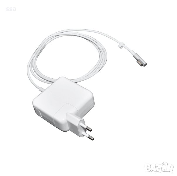 Зарядно за лаптоп Apple -45W- 14.5V 3.1A, L tip G1 MagSafe - заместител (30) - 24 месеца гаранция, снимка 1