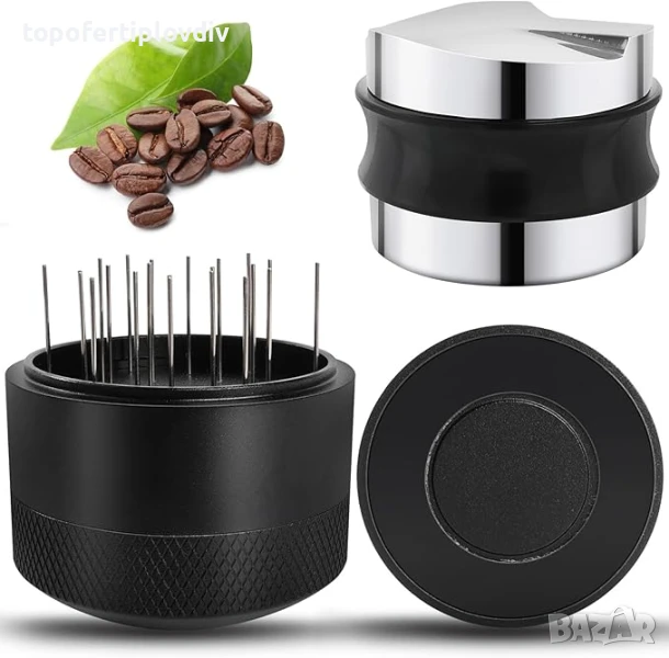 Дитрибутор с тампер и диспенсър 51 мм Coffee Distributor, снимка 1